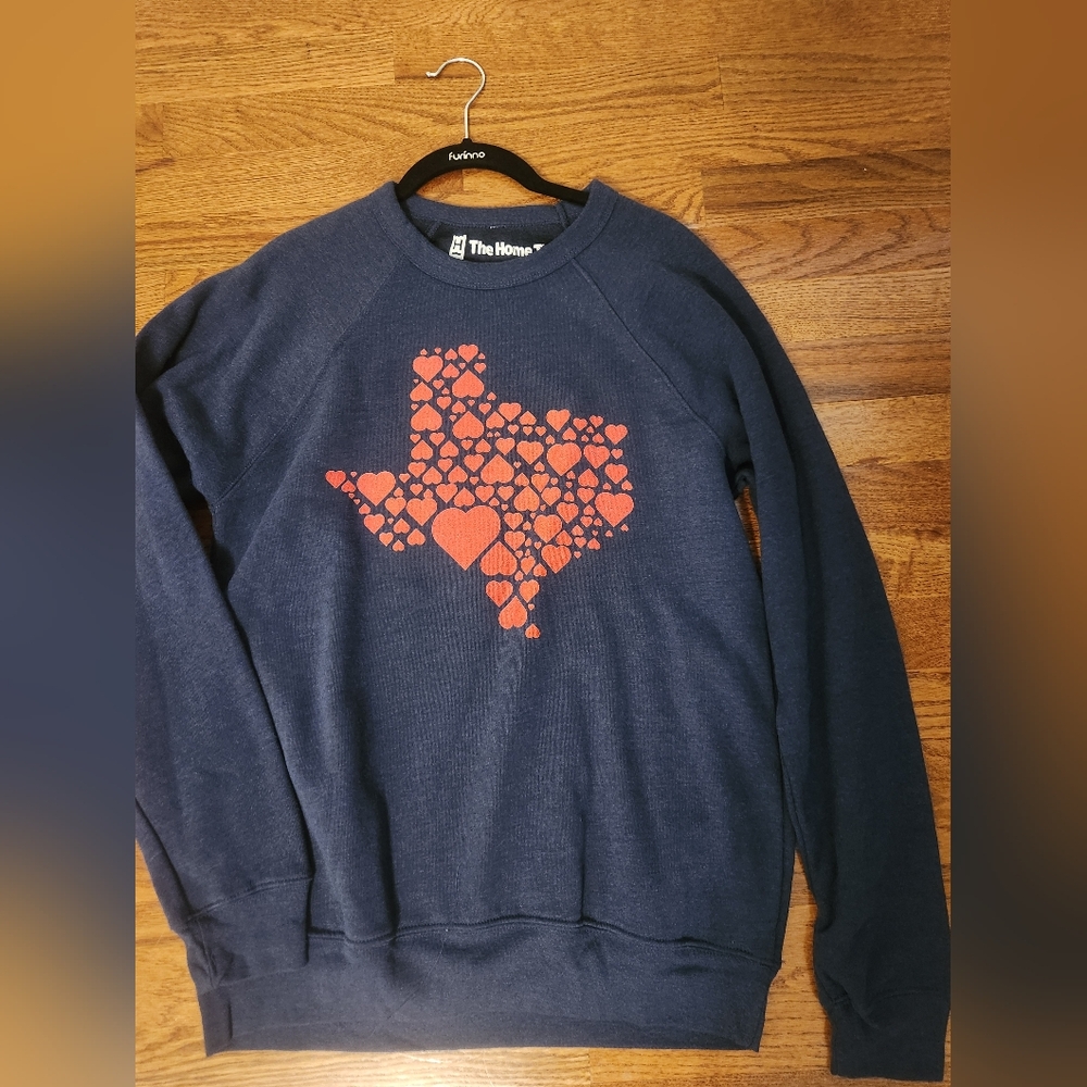 NEW, without tags, HOME T, cozy, Texas sweatshirt, Medium